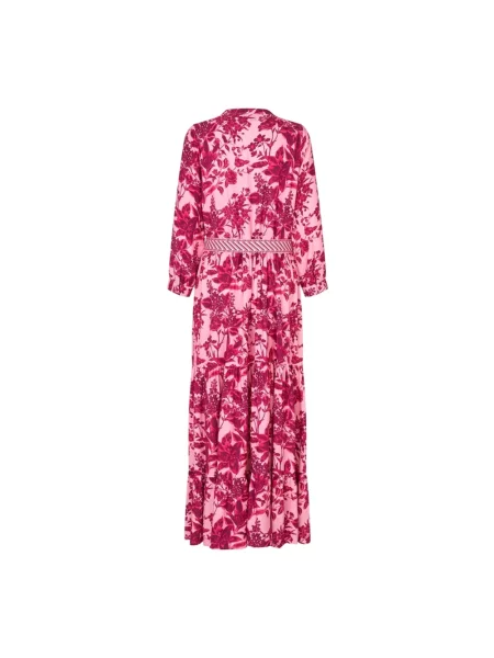 Sukienka koszulowa Lollys Laundry różowa