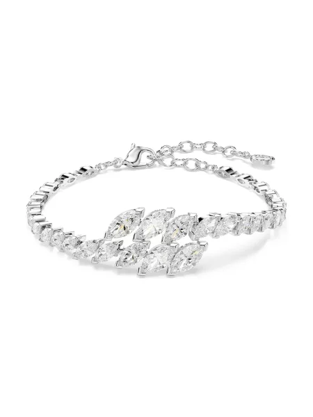 Swarovski zapestnica kovinska s kubičnim cirkonijem MESMERA