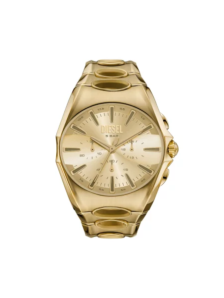 Diesel Ρολόι D-Curve Chronograph Χρυσό