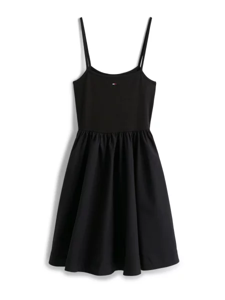 Tommy Jeans Obleka črna