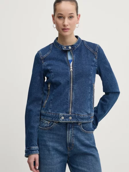 Jeans jakna HUGO mornarsko modra