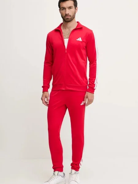 Анцуг adidas M 3S TR TT TS червено