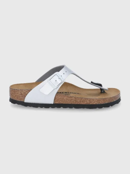 Papucsok BIRKENSTOCK Gizeh Birko-Flor Narrow Gizeh Birko-Flor Narrow szürke