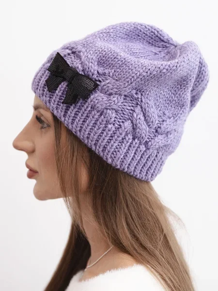 Kapa Kesi s mašnom ljubičasta