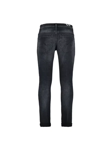 Skinny jeansy skinny Dondup szare