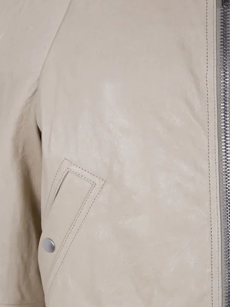 Geanta de piele Rick Owens cu nervuri