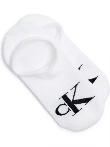 CALVIN KLEIN JEANS Șosete/tălpici alb