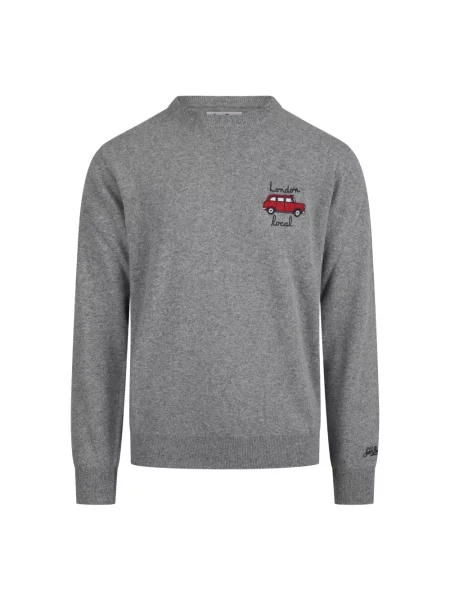 Sweter Mc2 Saint Barth szary