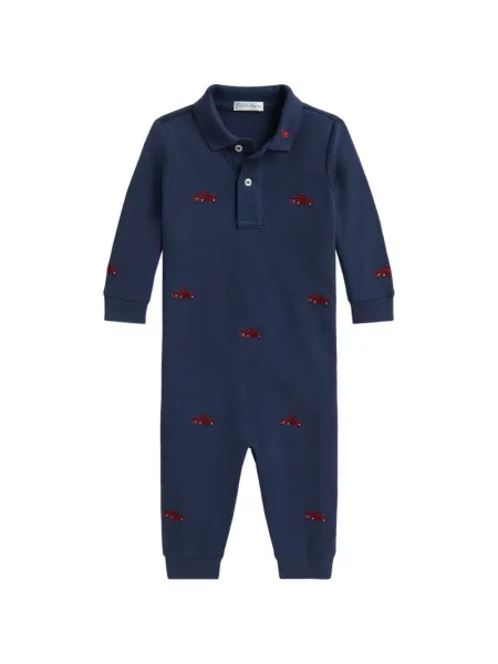 Koszulka polo dziecięca Polo Ralph Lauren niebieska