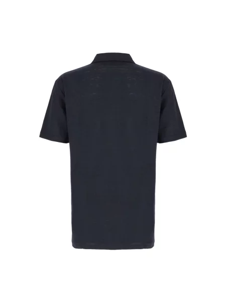 Koszulka polo Boss niebieska