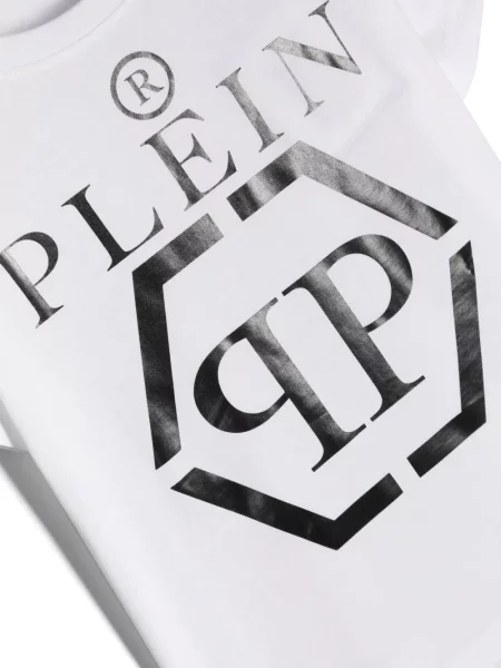 Koszulka dziecięca Philipp Plein biała