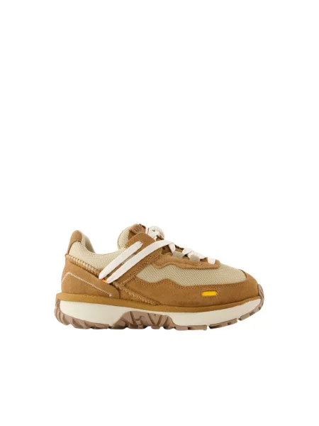 Shearling Niskie Sneakersy UGG brązowe