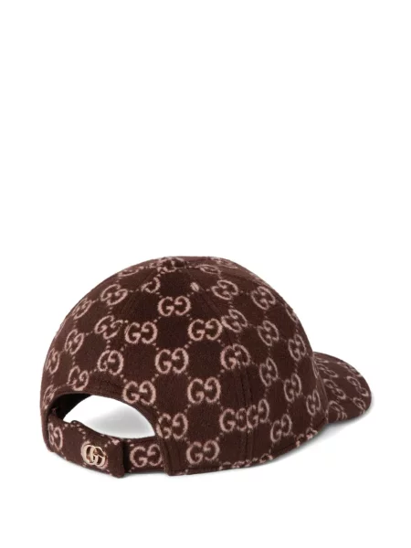 Șapcă Gucci cu autograf maro