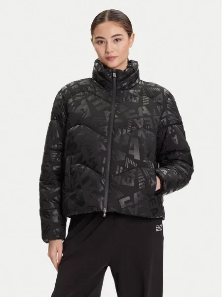 Яке Emporio Armani зимен модел черно