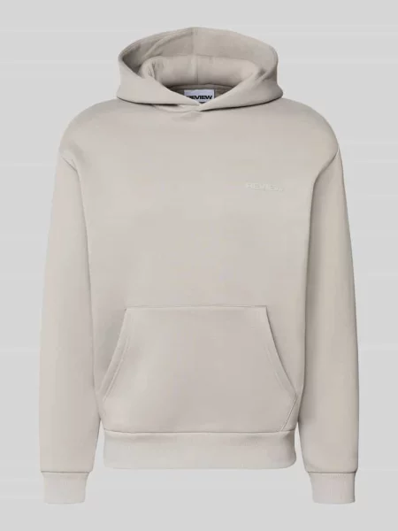 Bluza z kapturem w kroju regular fit z kieszenią kangurką Review
