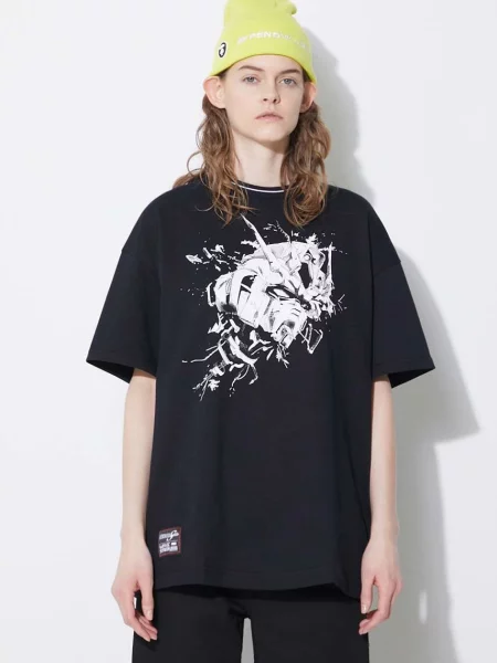 AAPE Σκούφος Solid Color κίτρινο