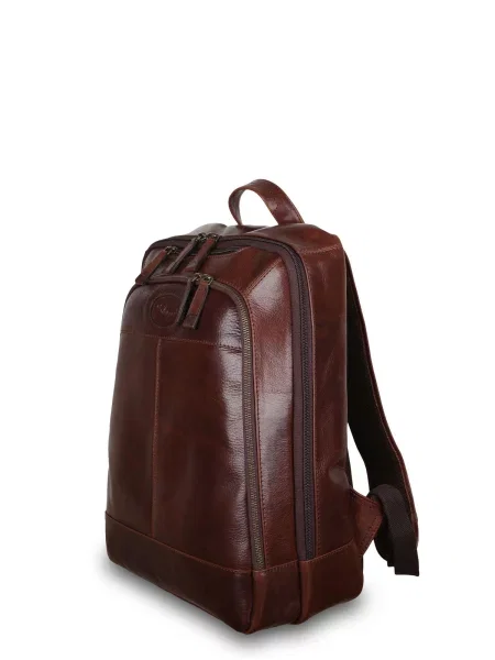 Ashwood Leather Повсякденний рюкзак Темно-коричневий Шкіра коричневий