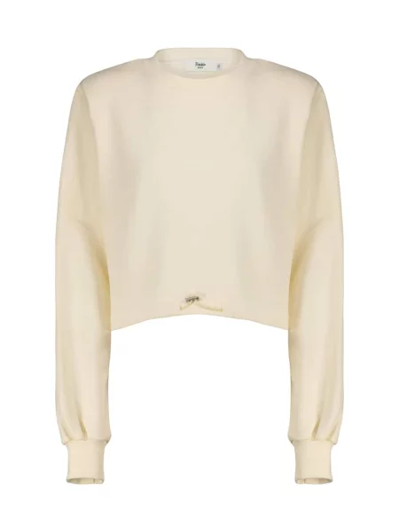 Hanorac The Frankie Shop din material terry alb