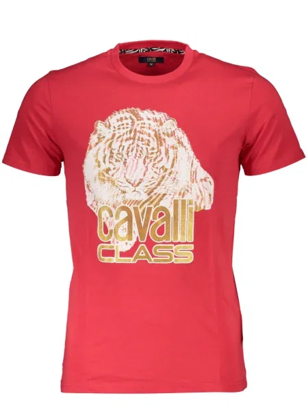Tricou Cavalli Class scurt alb