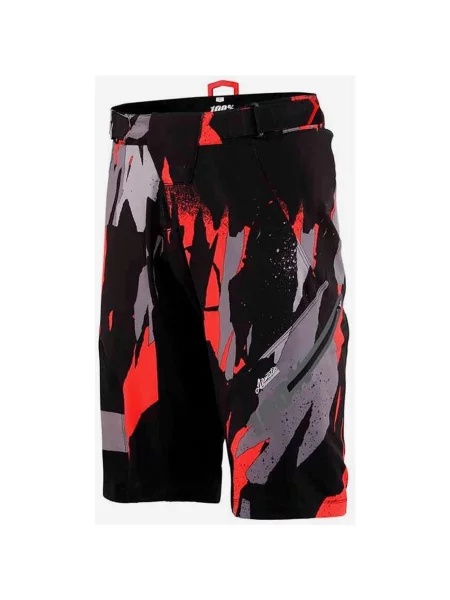Spodenki MTB Airmatic w czarnym kamuflażu 28 czarne