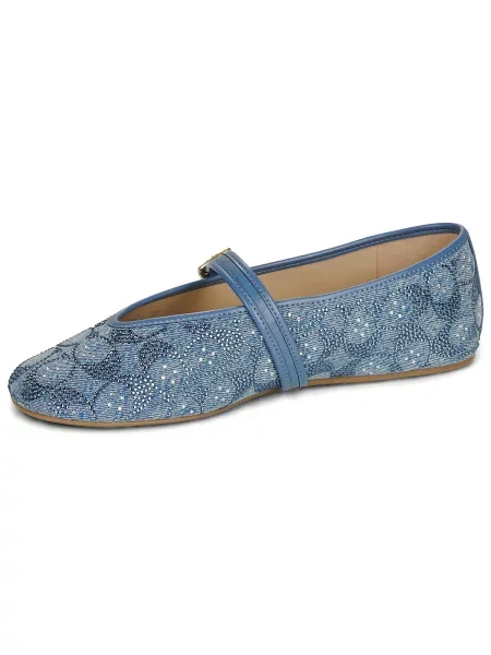 Pantofi cu toc Coach albastru