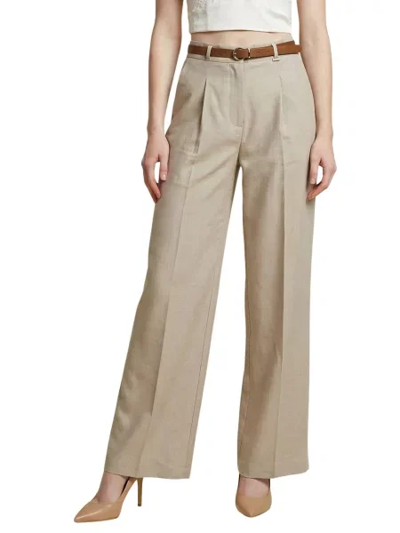 Pantaloni Artigli alb