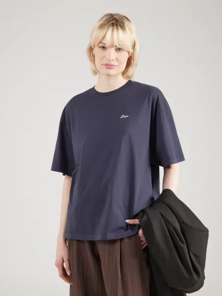 BOSS Tricou Eboys Bleumarin bej