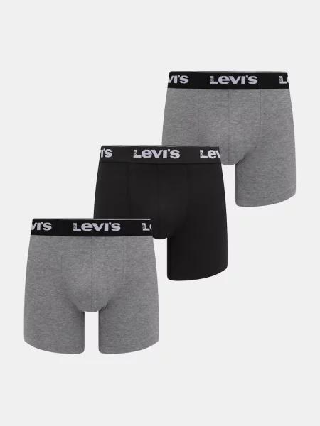 Boxerky Levi's šedá