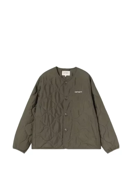 Matlasat geacă Carhartt Wip verde