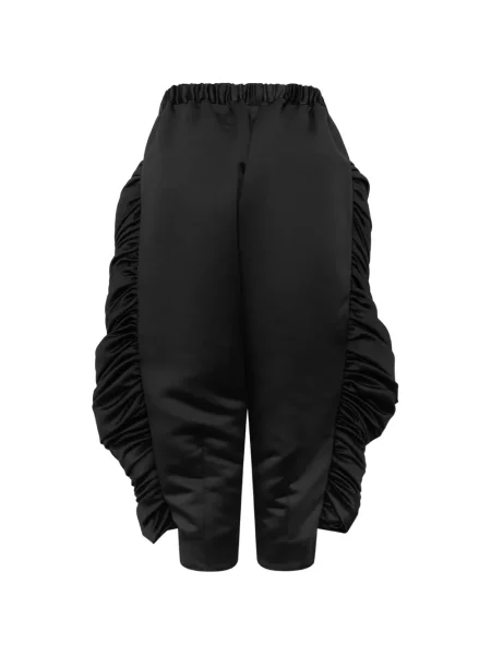 Pantaloni Comme Des Garçons cu volane negru