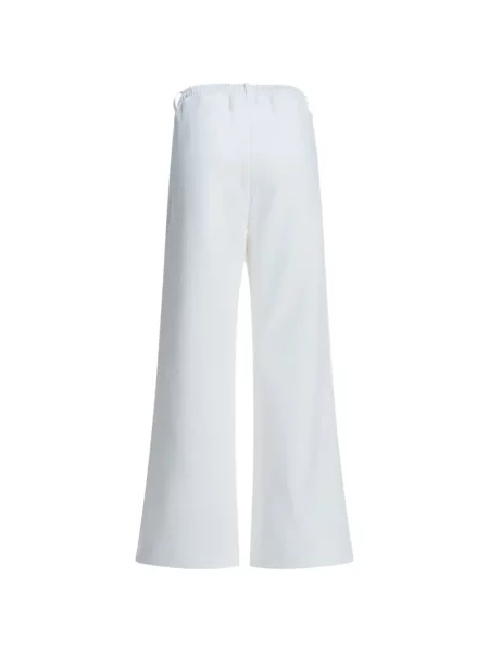Pantaloni Own evazate alb