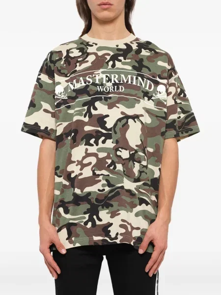 Tricou Mastermind Japan cu imagine verde