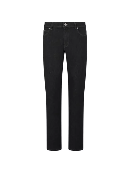 Traperice ravnih nogavica Billionaire crna