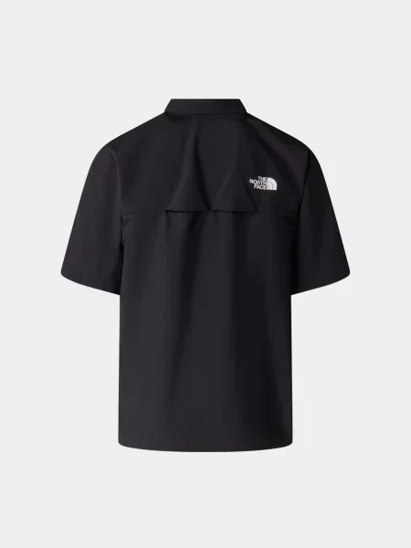 Сорочка повсякденна The North Face M PACKABLE SHORT SLEEVE SHIRT чорний
