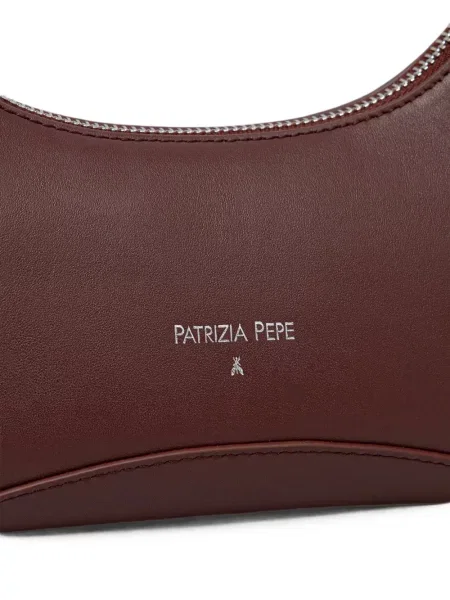 Шопинг чанта Patrizia Pepe с принт червено