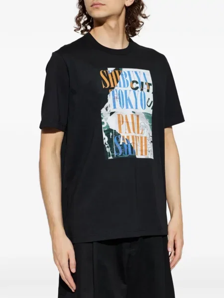 Tricou Ps Paul Smith cu imagine negru