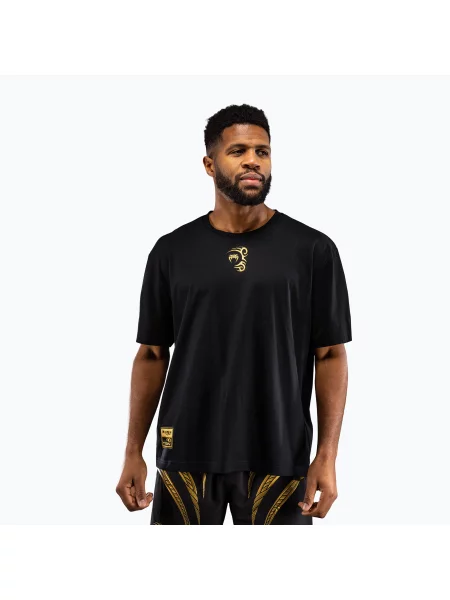 Tricou pentru bărbați Venum x Mike Tyson Tiger black/gold negru
