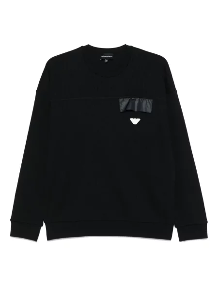 Bluza dziecięca Emporio Armani niebieska