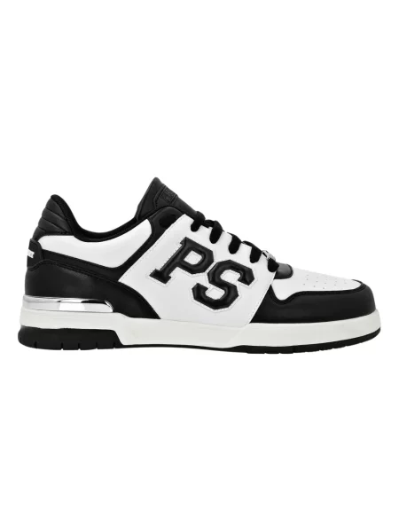 Sneakersy Plein Sport skórzane czarne