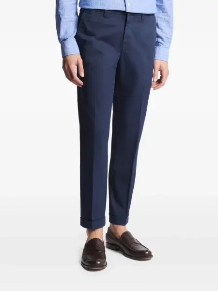 Pantaloni capri Fay clasic albastru