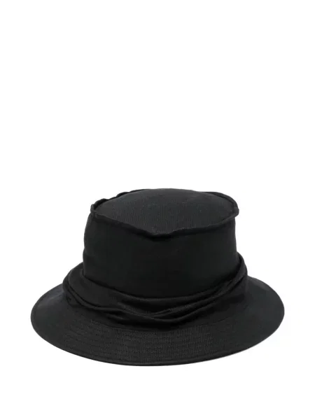 Pălărie Yohji Yamamoto drapate negru
