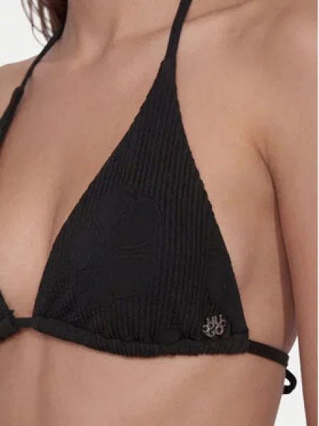HUGO Bikini felső Tropi Triangle fekete