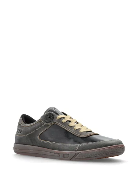 Sneakerși Diesel din piele negru