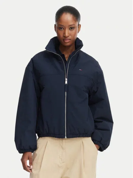 Tommy Jeans Kurtka przejściowa granatowy