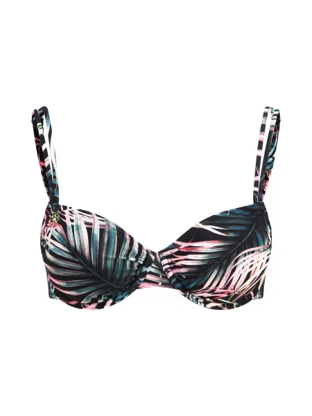 LASCANA Bikini zgornji del smaragd / travnato / roza zelena