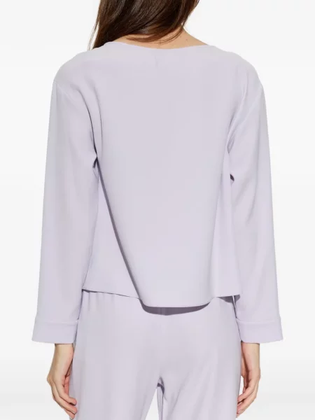 Lung bluză Emporio Armani violet