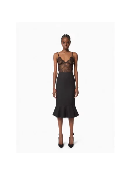 Spódnica midi Nina Ricci czarna