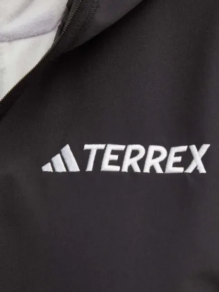 Sneakerși Adidas Terrex cu dungi plasă cu imagine negru
