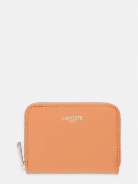 Lacoste Peněženka kožená oranžová