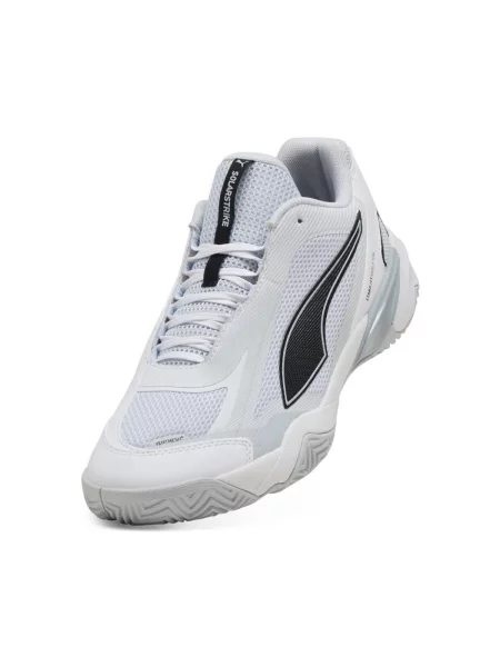 Házenkářská obuv PUMA Solarstrike 4 puma white/puma black/silver bílé